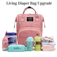 Diaper BAG LIVING Traveling SHARE AC043 (Multifunctional LTS DIAPER BAG)