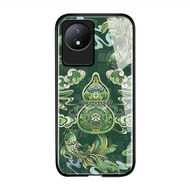 Case For VIVO Y02 Y02T Y02A Phone Mobile Hard Glass BLK