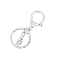 [ไทย] MT126 พวงกุญแจตะขอก้ามปู ขนาด 30 มิล Lobster Clasp พร้อมโซ่ อะไหล่พวงกุญแจ Art Toy Pop Bean DI