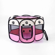 Tenda Kucing Portable Tenda Lipat Kucing 8 Panel Untuk Hewan Pagar Kucing Kandang Kucing