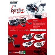 9+1BB Baitcasting Reels High Speed 7.2:1 Carbon Drag 8KG Casting Fishing Reel (SOTELO SCORPIO)LEFT H