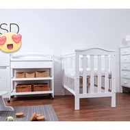 Angel Cot Baby Cot Novel with Mattress Package - 4 in 1 Cot Bed