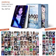 92 Photocards LESSERAFIM New Album PUREFLOWKPOP Merchandise LOMO Photocard