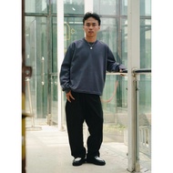 All Around Faded - Tshirt Longsleeve Boxyfit Washed Grey 290GSM