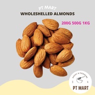 Almond [200g, 500g &amp;1kg] / Badam Mentah / Badam / Badham / Kacang Almond / Kacang Badam / 杏仁
