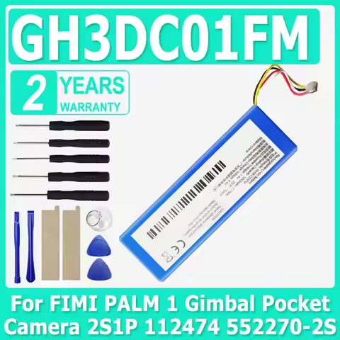 New GH3DC01FM 1050mAh Polymer Li-Ion Battery For FIMI PALM 1 PALM1 Gimbal Pocket Camera 2S1P 112474 