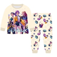 Child Size KPOP DEMON HUNTERS RUMI ZOEY MIRA Cosplay Costume Korean Girl KPOP Cosplay Costume