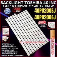 BACKLIGHT TV LED TOSHIBA 40 INC 40PU200 40PB200 40PU200EJ 40PB200EJ 40PB 40 PU 40INCH LAMPU BL 7K 14