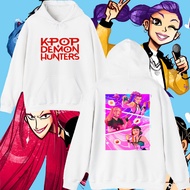 Hoodie Kpop Demon Hunters  Kpop Huntrix Shirt Rumi Zoey Mira Huntrix Graphic Hoodies# ﻿22