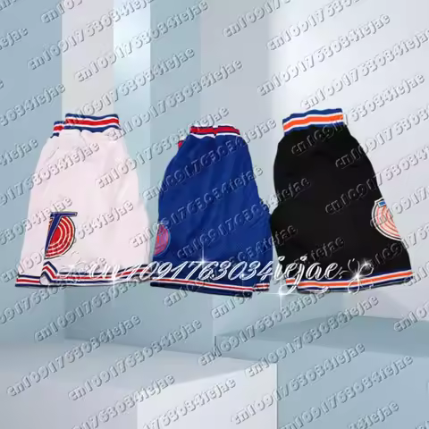 Trillest Space Jam Tune Squad Basketball Shorts White Blue and Black 3D Print Halloween Party and Ch