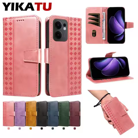 Wallet Case For OPPO Realme V60 Pro V23 V11 P1 Note 50 5G Narzo N63 4G 70 50A Prime GT NEO6 GT 6T 6 