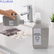 PULLBEAR Detergent Dispenser 400/600/1000ml Laundry Detergent Softener Household Storage Container