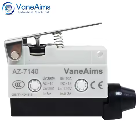 Waterproof AZ Micro Limit switch 10A 250V AZ-7312 AZ-7311 AZ-7121 AZ-7120 Small Roller Lever Travel 