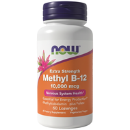 Vitamin B12 / Methyl B-12 10000 MCG 60 Lozenges by NOW Foods