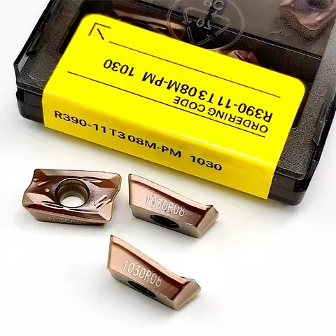 R390 11T304 11T308 11T320 PM1010 PM1025 PM1030 PM1040 PM1130 PM4240 Cermet Carbide Inserts CNC Lathe