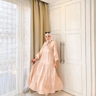 KEISHAA - GAMIS SHIMMER SILK LUNA ORIGINAL PREMIUM FULL FURING