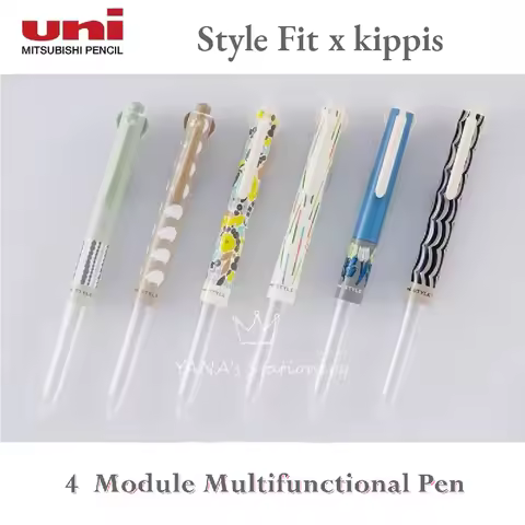 1PCs UNI Stylefit X kippis Special Edition Multifunctional Pen 4 Color Module Pressing Pen Rod Mm Ge