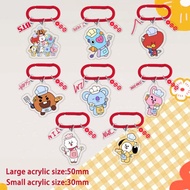 BT Acrylic Pendant Keychain, JungKook V JHOPE JIMIN Star Peripheral Decoration