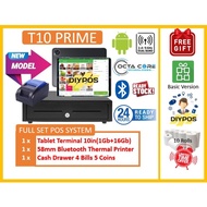 DIYPOS T10PRIME Loyverse Full Set POS System  POS Sistem Set Penuh  Cahier Machine (Retail  F&B  Ser