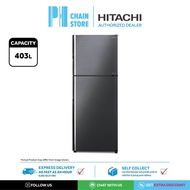 HITACHI R-VX460PM9 BBK 403L STYLISH DELUXE 2-DOOR INVERTER REFRIGERATOR