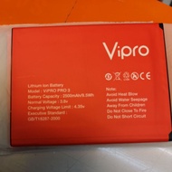 🔥2020🔥ORIGINAL VIPRO PRO 3 SMARTPHONES HIGH QUALITY 2500MAH CAPACITY BATTERY (READY STOCK)