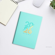 2026 Planner Simple Planner Writing Paper ไม่สามารถใช้หมึกได้สำหรับการจัดการงานที่มีประสิทธิภาพและกา