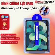 [Self-Adhesive Frame] MACPHOENIX iPad Tempered Glass, Limited Fingerprint, Air Bubble For Gen/Mini/A