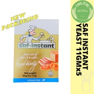 SAF-INSTANT DRIED YEAST 11GMx5 (Exp:Dec 2025)