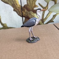 P PAPO Genuine Egret Simulation Bird Animal Model Children's Toy Out of Print Model