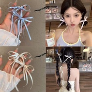 1Pcs Sweet Girls Hair Ribbon Bowknot Duckbill Clip Hairpin Bangs Clip Hair Accessories