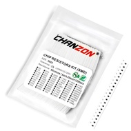 Chanzon 1200pcs 0805 SMD Resistor Kit 0-10M Ω ohm 60 Values (Each Value 20pcs) 1/8W 0.125W ±1% Toler