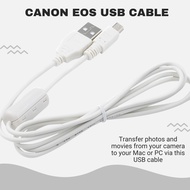 Genuine Canon USB Cable For EOS 1000D 700D 650D 600D 550D 50D 40D 30D 500D 400D 60D DSLR Camera