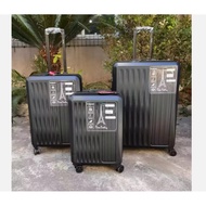 3 PIECES ABS+PC LUGGAGE WITH TSA LOCK