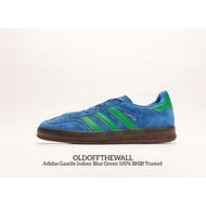Adidas gazelle Indoor Blue Green Shoes