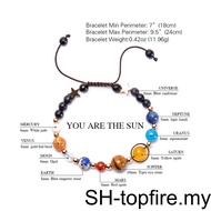 Stone Bracelet Hand Pendent Wrist Band Women Accessories Unisex Colorfast