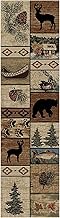 Mayberry Rug Mountain Solitude Area Rug, 2'3"x7'7", Multi
