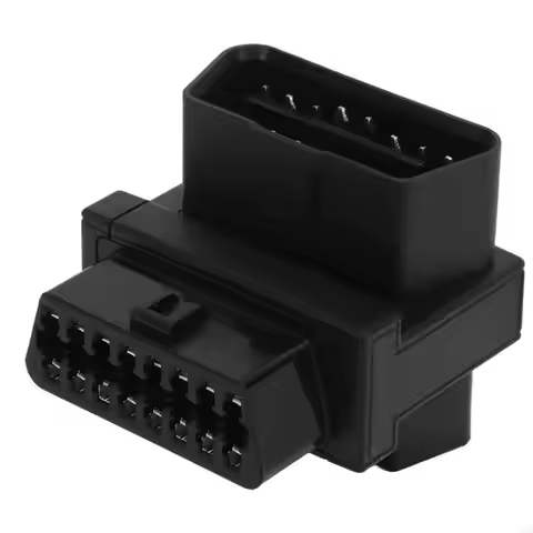 C4DD Plug Play OBD2 Splitter Connector 16 Pin Male to 2 Female for Efficient Diagnostic Expansion Mu