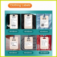 ✽ ◬ ✳ ♡ 【Nimbot B21 / B3S】 White thermal sticker tape used for labeling printer B21 / B3S
