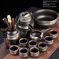 Purple Sand Automatic Kit Family Living Room Lazy Brewing Spirit Net Kung Fu Rotating Brewing Teapot