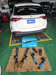 BENZ GLE 450 更換 JK RACING SS2 等級 海外版 2-way 氮氣瓶 避震器 ~ 車宮