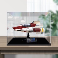 [Transparent Display Box] Acrylic Display Box Suitable for Lego 75275A Wing Star Fighter Figure Mode
