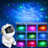USB裝飾星空夜燈太空人銀河星空投影機燈  USB Decoration Starry Sky Night Lights Spaceman Galaxy Star Projector Lamp 太空人