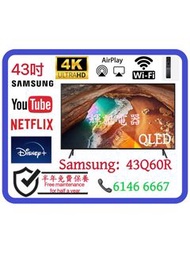 43吋 4K QLED系列 Samsung43Q60R Smart TV📺 # TV / 電視 / 三星