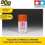 Hobby Haven Tamiya PS-61 METALLIC ORANGE Color Spray Can for Polycarbonate Bodies