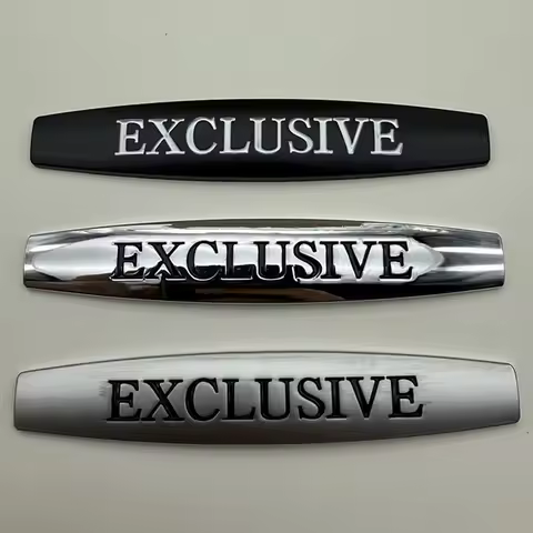 3d Metal Logo Exclusive Badge Sticker Car Fender Side Emblem For Mercedes Benz C180 C200 E200 W213 W