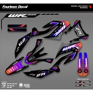 Decal wr 155 - yamaha wr 155 11 motorbike DECAL sticker