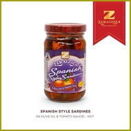 ☮ ➠ ➨ ZARAGOZA Spanish Style Sardines in Tomato Sauce &Olive Oil "HOT"