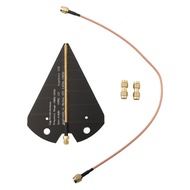 【BESTWFM】 Black HT5 Mini Log Periodic Antenna Directional Antenna 1300MHz-10GHz 6-9dB Gain
