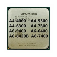 A4-4000 A4-5300 A4-6300 A4-7300 A6-5400 A6-6400 A6-6420B A6-7400 Socket FM2 Dual Core Desktop CPU Pr