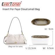 Evertoner sợi nhỏ chèn túi giấy phù hợp cho C Faye Túi Túi trang điểm hỗ trợ du lịch xách tay chèn T
